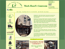 Tablet Screenshot of markhazelsgunroom.com